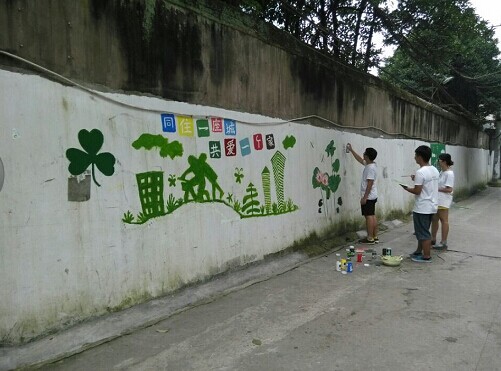 LY体育·(国际)官方网站建工学院“三叶草”环保志愿者开展环保宣传活动