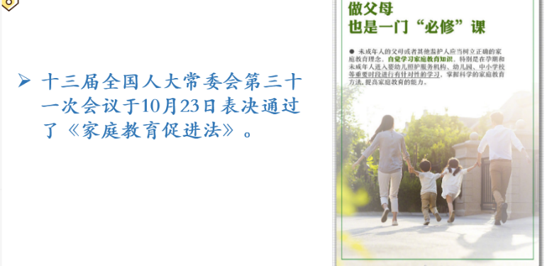 LY体育·(国际)官方网站教育学院教育系党支部书记工作室开展《家庭教育促进法》线下讲座